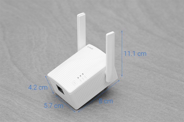 Repeater mở rộng sóng Wifi Chuẩn AC1200 Tenda A18 Màu Trắng