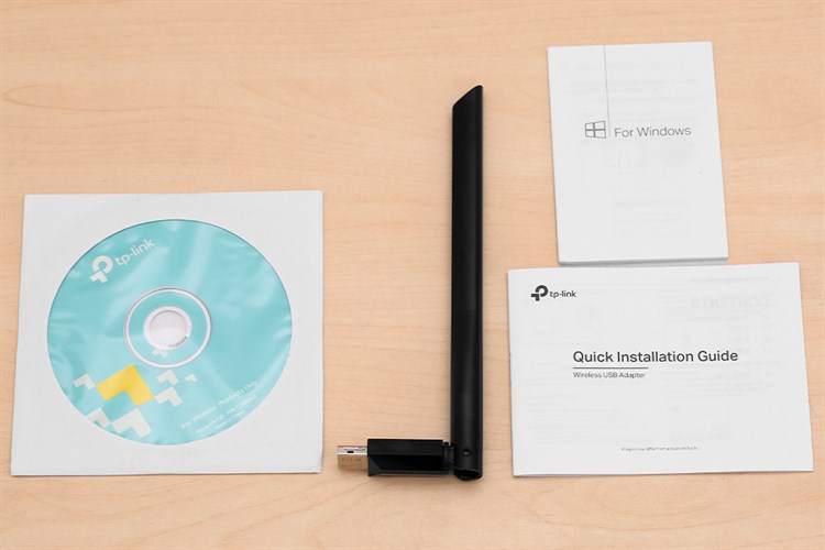 USB Wifi Chuẩn AC600 TP-Link T2U Plus Màu Đen