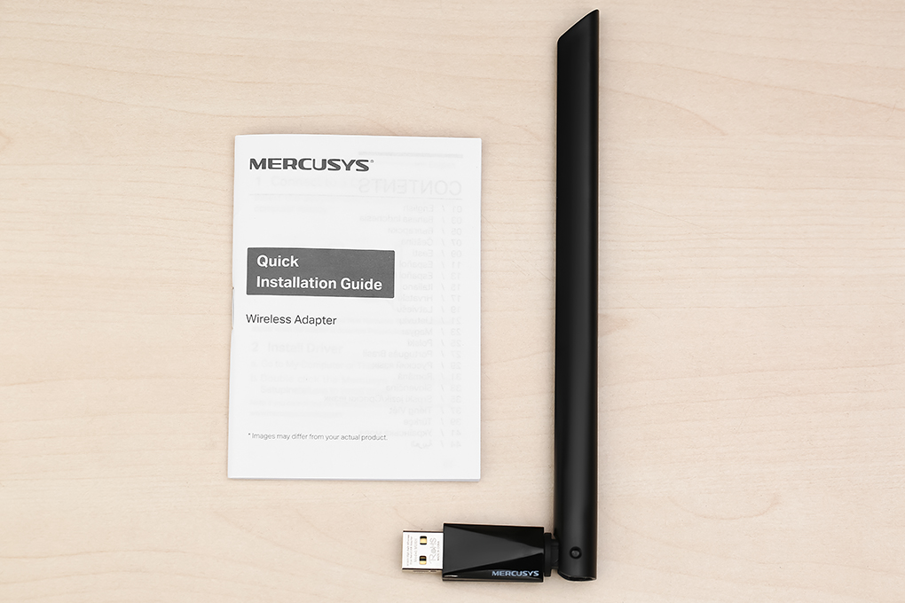 USB Wifi AC650 Mercusys MU6H Đen