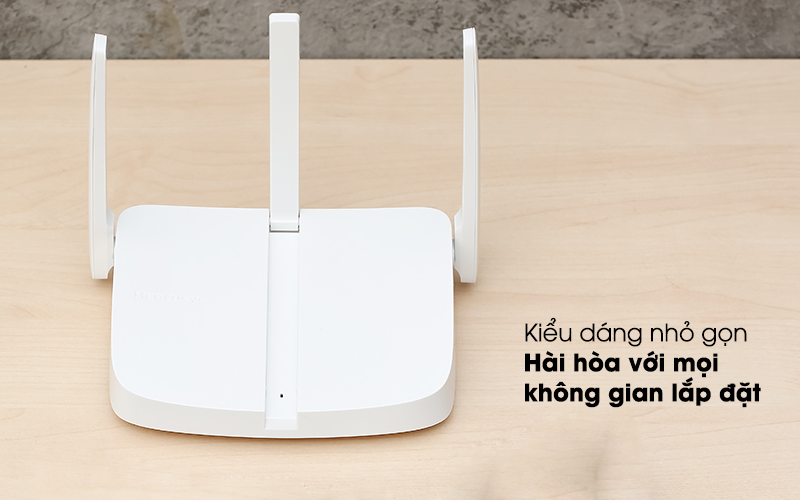 Router Wifi Chuẩn N Mercusys MW305R Trắng - Thiết kế 