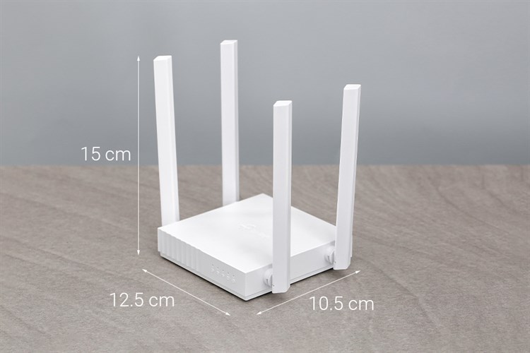 Router Wifi Chuẩn AC750 TP-Link Archer C24 Màu Trắng