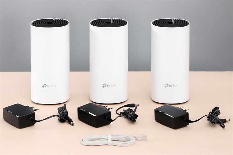 Router Wifi Mesh 3 Pack AC1200 TP-Link Deco M4 Màu Trắng