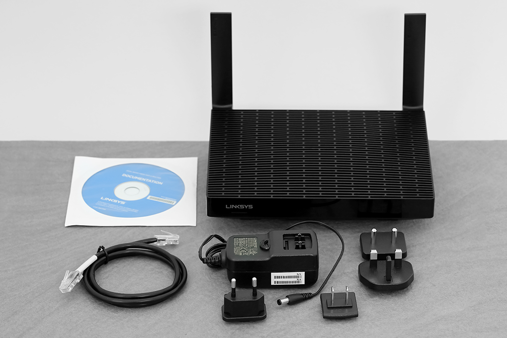 Router Wifi Chuẩn Wifi 6 Linksys Max Stream MR7350 Đen