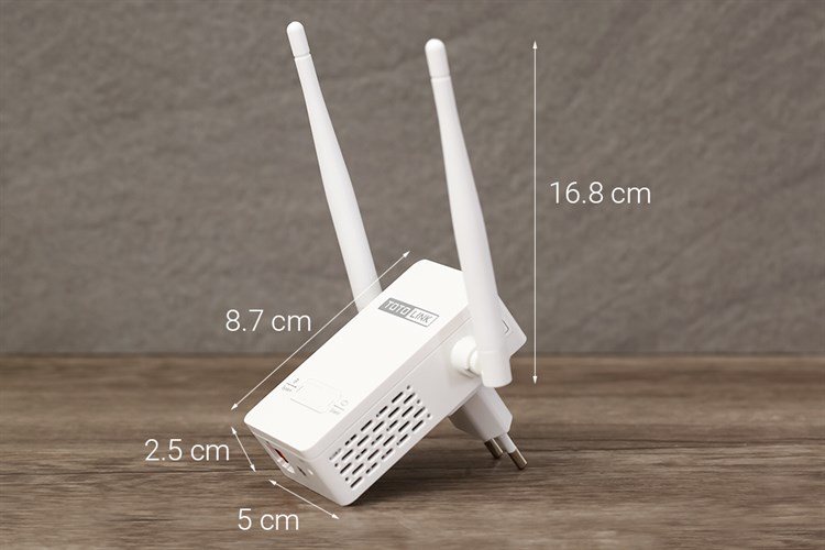 Repeater mở rộng sóng Wifi Chuẩn N Totolink EX200 V2 Màu Trắng