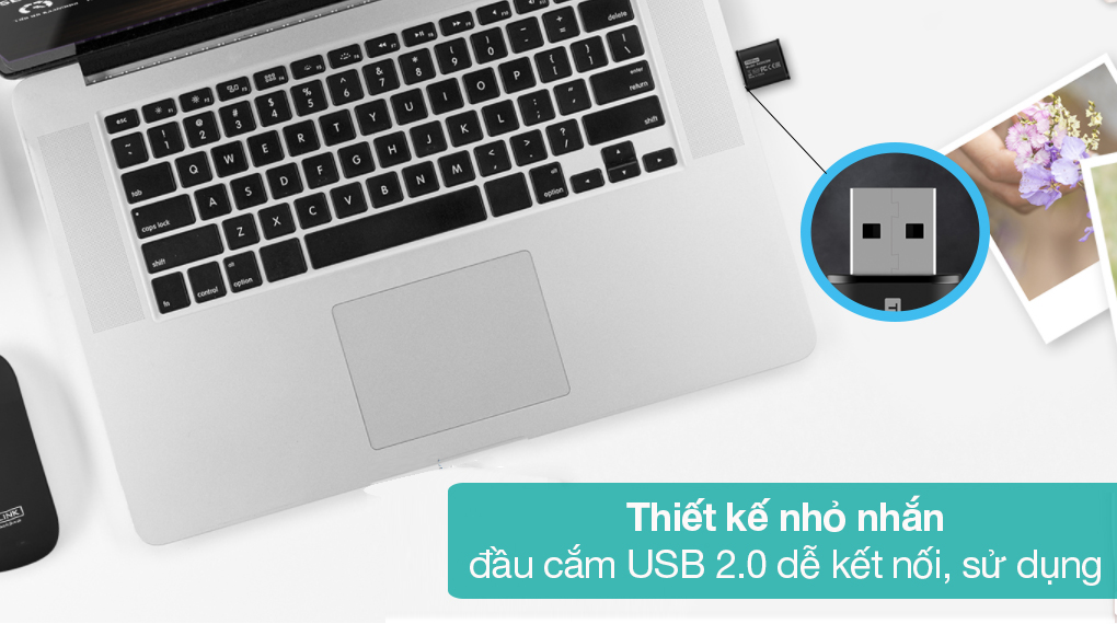 USB Wifi AC650 Mbps Totolink A650USM - Thiết kế siêu nhỏ gọn, màu đen sang trọng