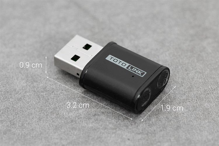 USB Wifi AC650 Mbps Totolink A650USM Màu Đen