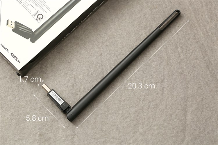 USB Wifi AC650 Mbps Totolink A650UA Màu Đen