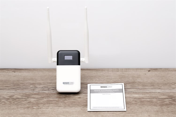 Repeater mở rộng sóng Wifi băng tần kép AC1200 Totolink EX1200L Màu Trắng