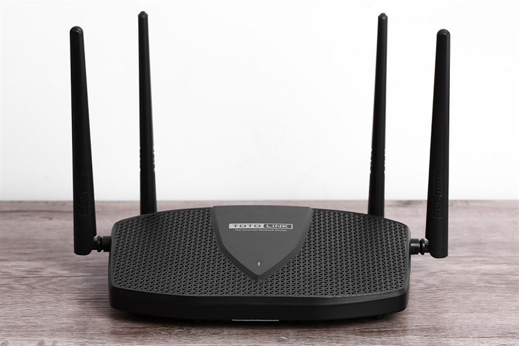 Router Wifi Chuẩn Wifi 6 AX1800 Totolink X5000R Gigabit Màu Đen