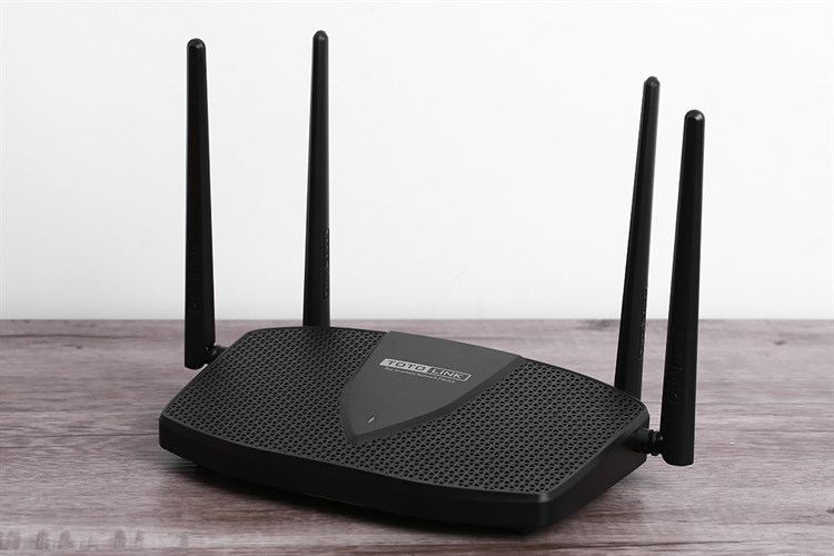 Router Wifi Chuẩn Wifi 6 AX1800 Totolink X5000R Gigabit Màu Đen