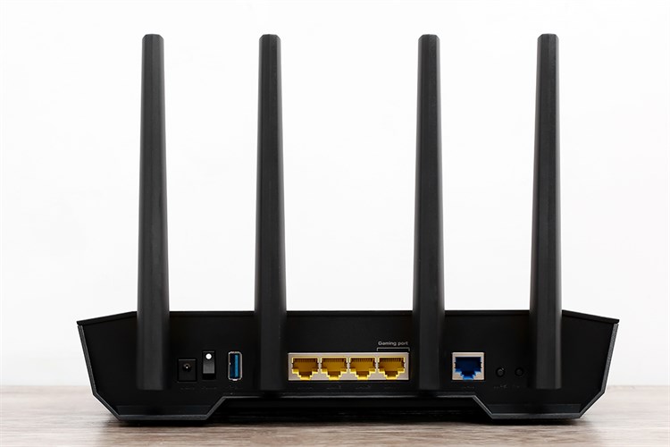 Router Wifi Chuẩn Wifi 6 AX3000 Asus TUF-AX3000 Gigabit Màu Đen