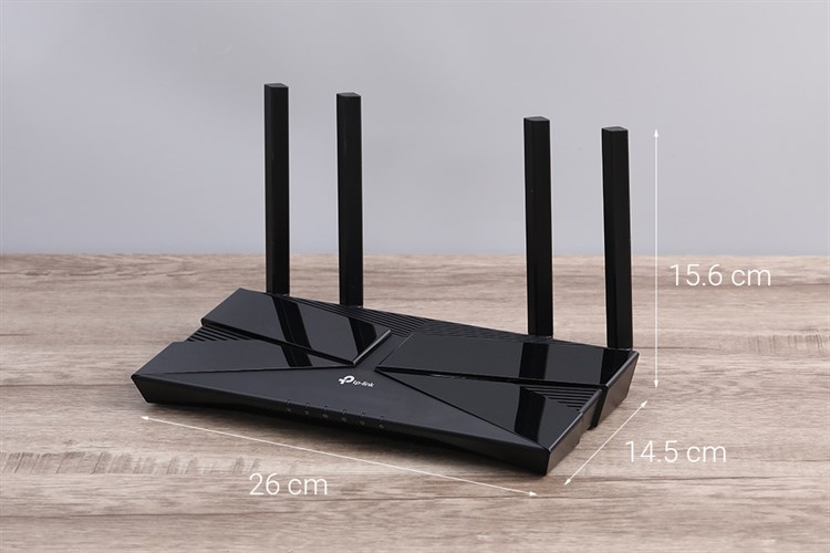 Router Wifi Chuẩn Wifi 6 AX1500 TP-Link Archer AX1500 Màu Đen
