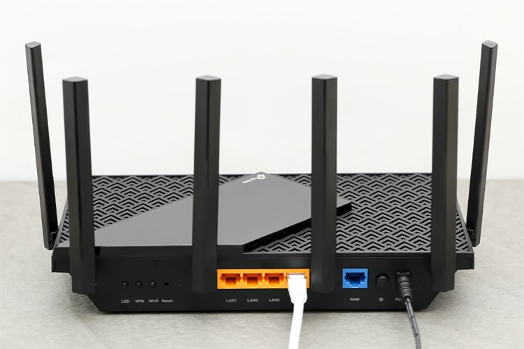 Router Wifi Chuẩn Wifi 6 AX5400 TP-Link Archer AX73 Màu Đen