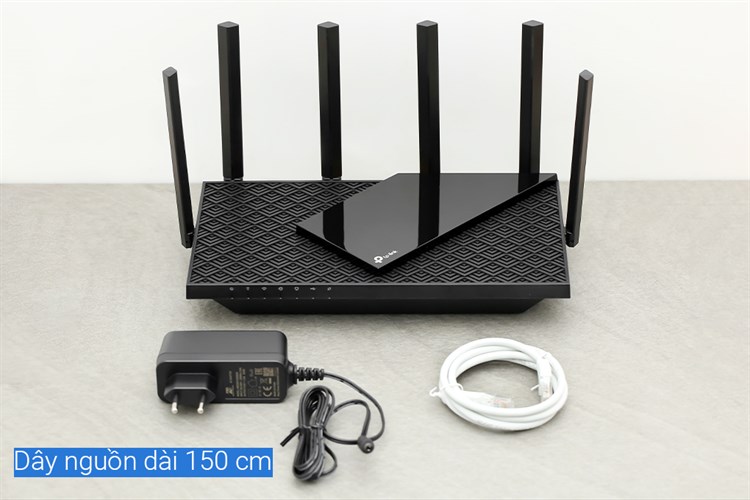 Router Wifi Chuẩn Wifi 6 AX5400 TP-Link Archer AX73 Màu Đen