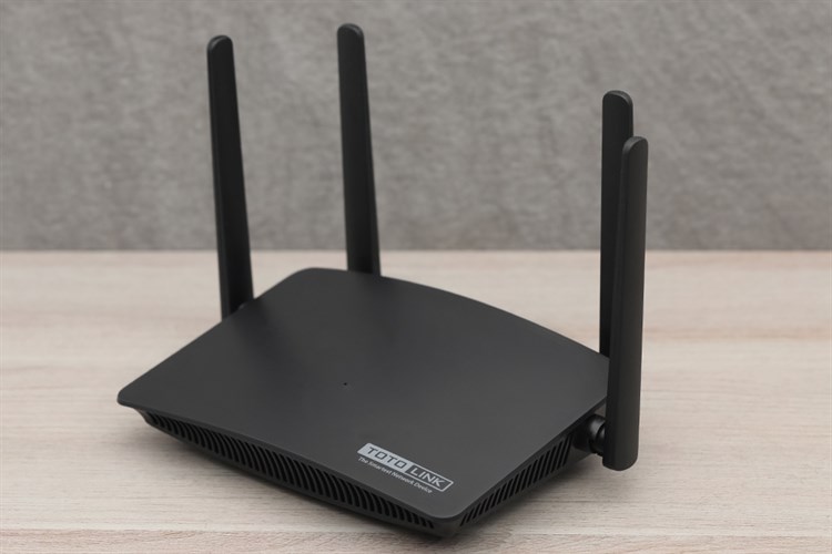 Router Wifi chuẩn AC1200 Totolink A710R Màu Đen