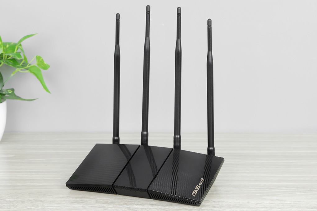 Bộ Phát Sóng Wifi Router Chuẩn Wifi 6 Asus AX1800HP Đen - Chính hãng