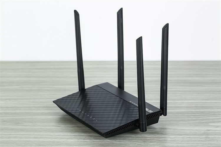 Router Wifi Chuẩn AC750 Asus AC750L Màu Đen