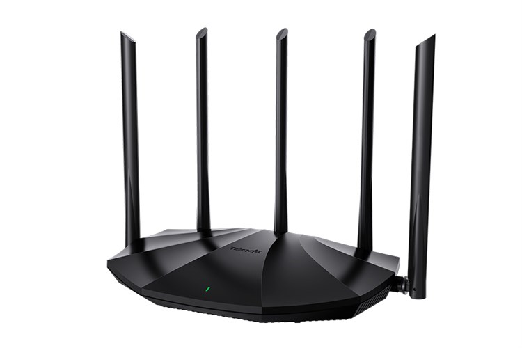 Router Wifi 6 băng tần kép AX1500 Tenda TX2Pro Gigabit Màu Đen