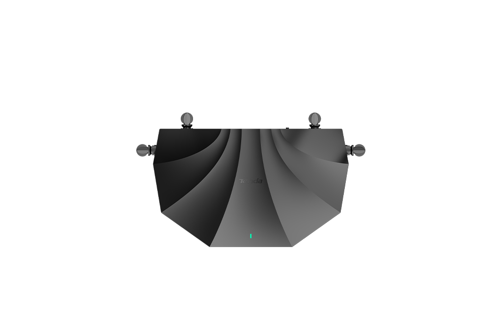 Router Wifi Chuẩn Wifi 6 Tenda TX2 Màu Đen