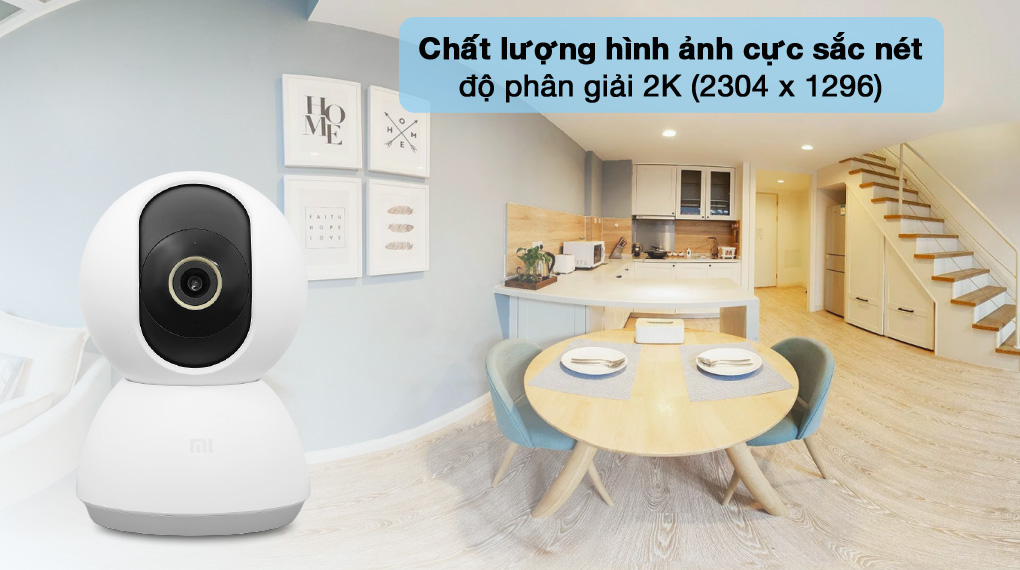Camera IP Mi Home 360 Độ 2K Xiaomi BHR4457GL Trắng - chính hãng