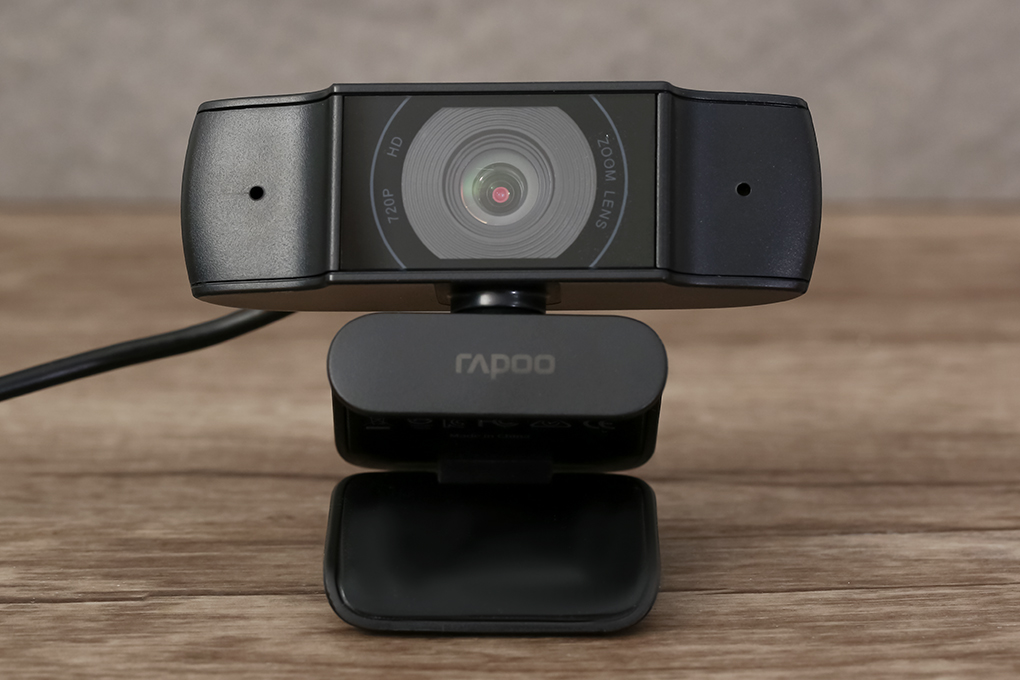 Webcam 720P Rapoo C200 Đen