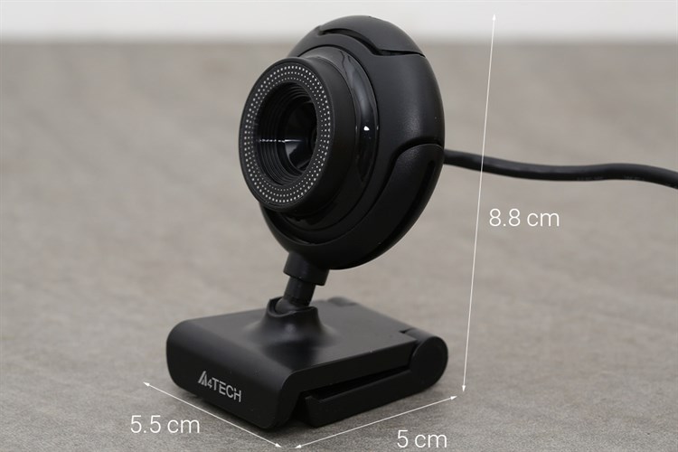 Webcam 480P A4Tech PK-710G Màu Đen