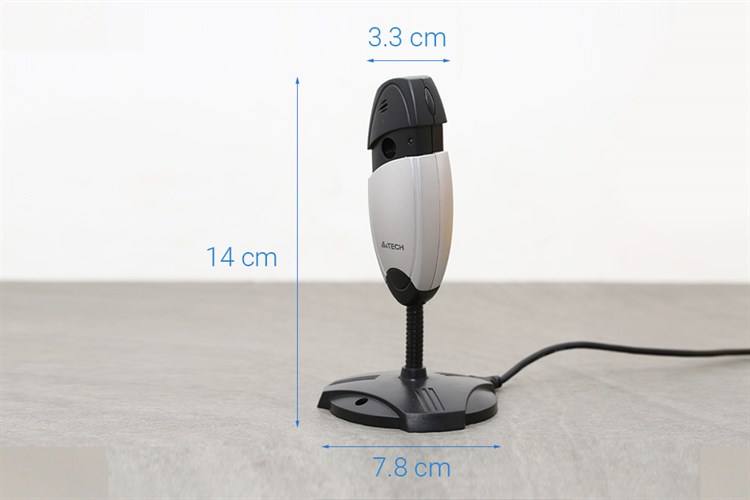 Webcam 480P A4Tech PK-635G Màu Bạc