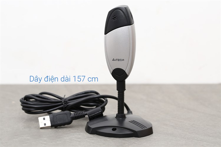 Webcam 480P A4Tech PK-635G Màu Bạc