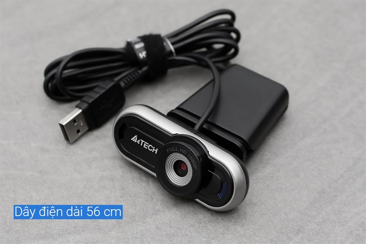 Webcam 1080P A4Tech PK-920H Màu Đen