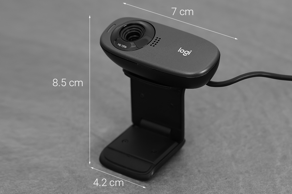 Webcam 720P Logitech C310 Đen