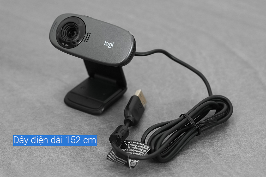 Webcam 720P Logitech C310 Đen