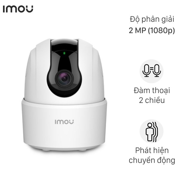 Caméra Wi-Fi Intérieure - IMOU Cue 2E-D - Full HD 1080p - www