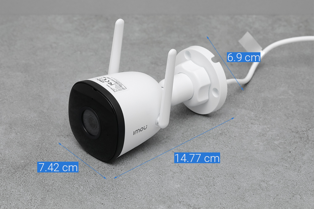 Camera IP Ngoài Trời 2MP IMOU Bullet 2C F22P Màu Trắng