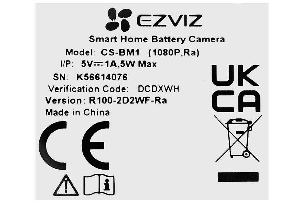 Camera Trông Trẻ 2MP EZVIZ BM1 Màu Hồng