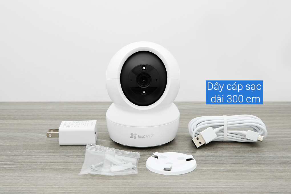 Camera IP 360 Độ 2 MP EZVIZ H6C Màu Trắng