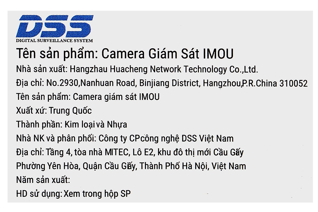Camera IP 360 Độ 2MP IMOU Ranger 2C A22EP-L Màu Trắng