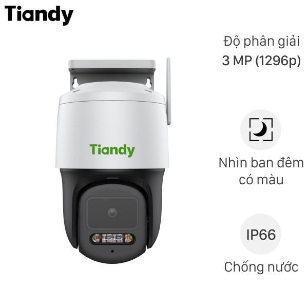 Camera Ip Ngoài Trời 360 Độ 3Mp Tiandy Tc - H334S