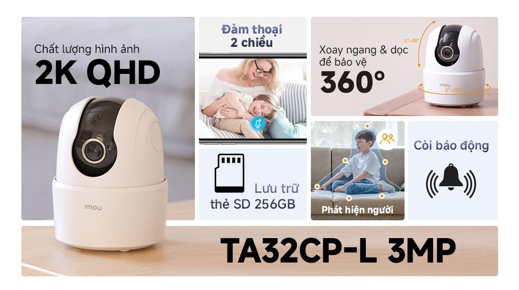 Camera IP 360 Độ IMOU TA32CP-L
