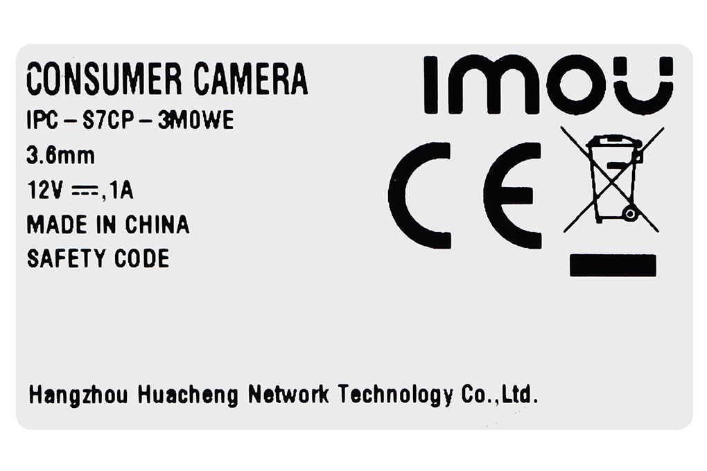 Camera IP Ngoài trời 360 Độ IMOU Cruiser 2C S7CP-3M0WE Màu Trắng