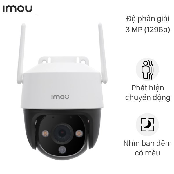 Camera Ip Ngoài Trời 360 Độ 3Mp Imou Cruiser 2C S7Cp - 3M0We