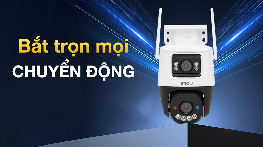 Camera IP Ngoài Trời 360 Độ 4MP IMOU Cruiser Dual 2 Pro IPC-S7XFP-8U0WED