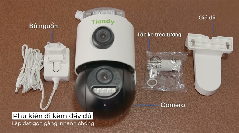 Camera IP Ngoài Trời 360 độ TIANDY TC-H363N Dual