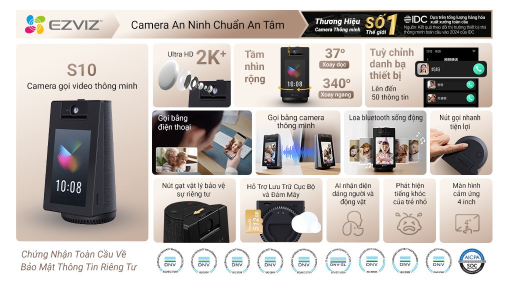 Camera IP 360 Độ EZVIZ S10