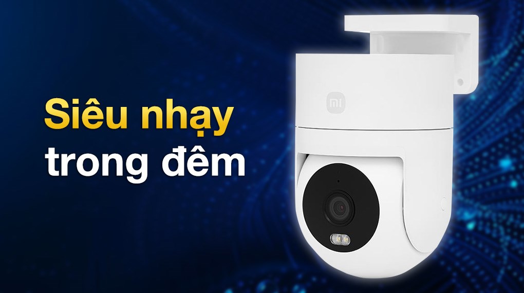 Camera IP Ngoài Trời 360 Độ 4MP Xiaomi CW300