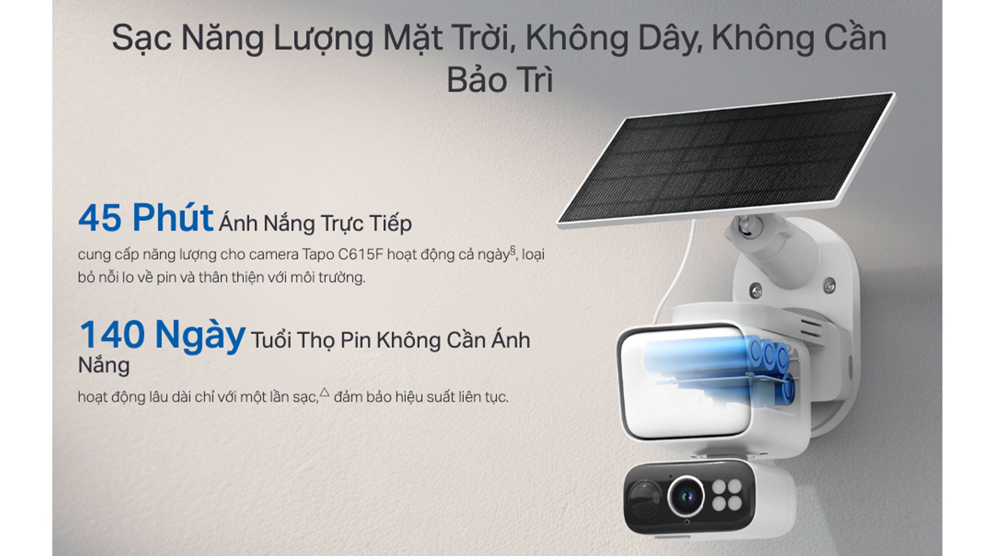 Camera IP Ngoài trời 360 Độ TP-Link Tapo C615F KIT