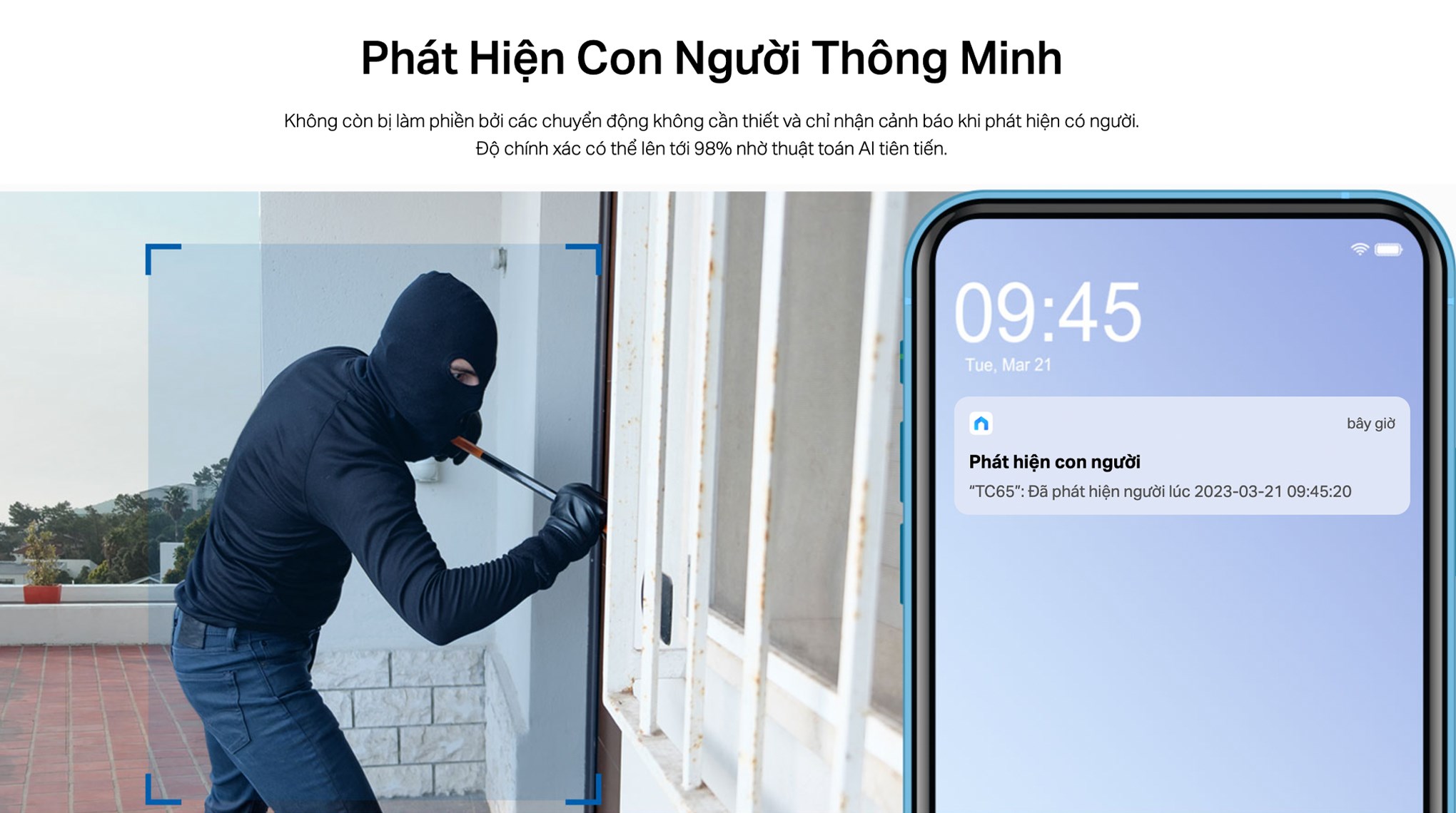 Camera IP Ngoài trời TP-Link Tapo TC65