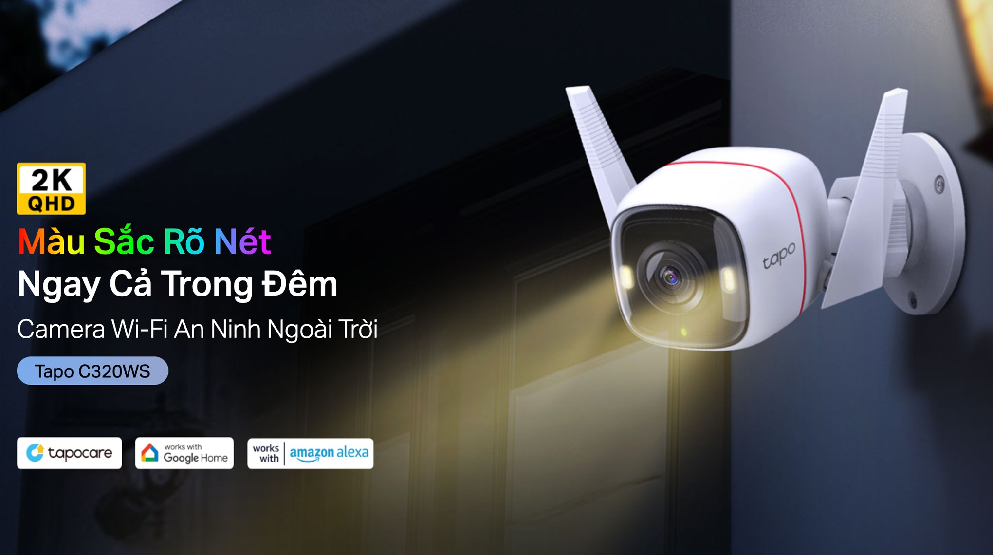 Camera IP Ngoài trời TP-Link Tapo C320WS