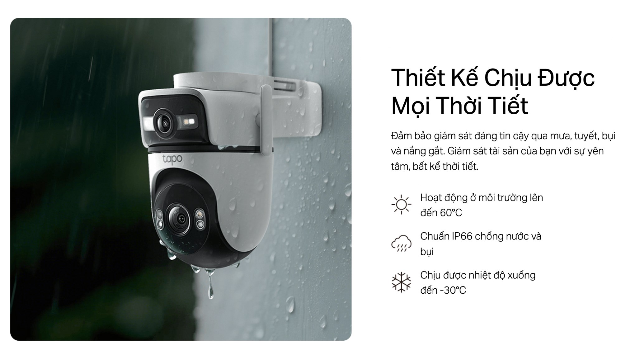 Camera IP Ngoài trời 360 Độ TP-Link Tapo C545D