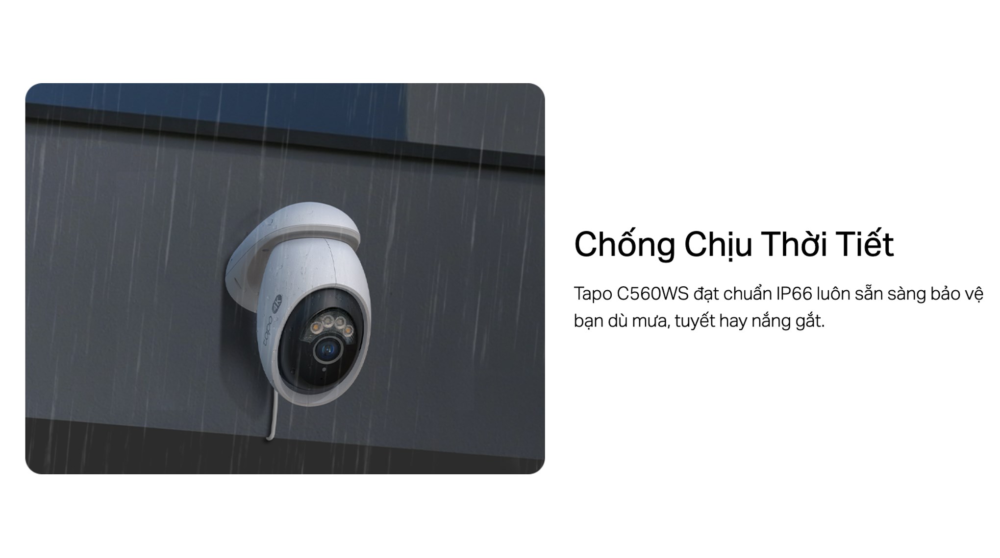 Camera IP Ngoài trời 360 Độ TP-Link Tapo C560WS