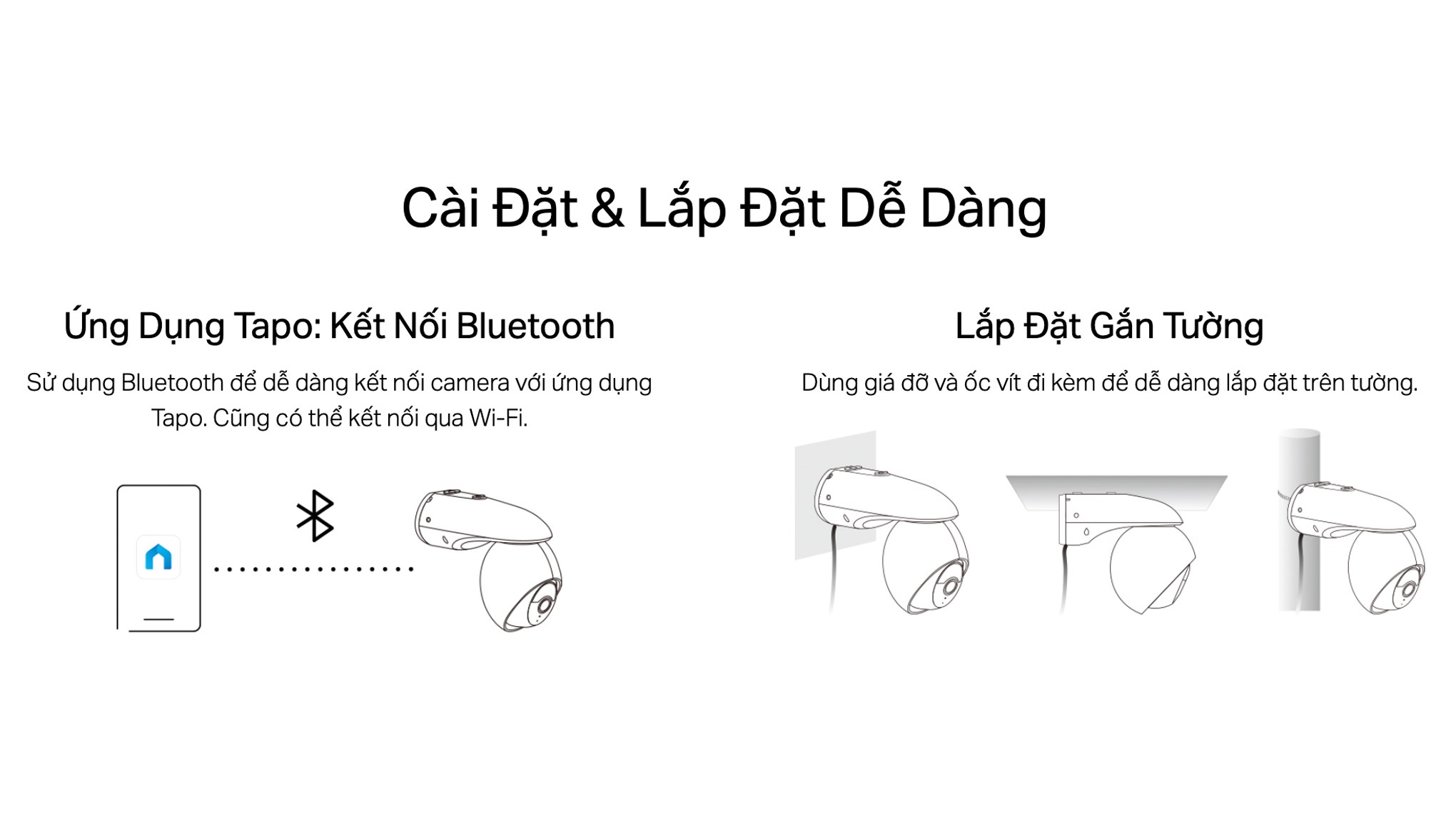 Camera IP Ngoài trời 360 Độ TP-Link Tapo C560WS